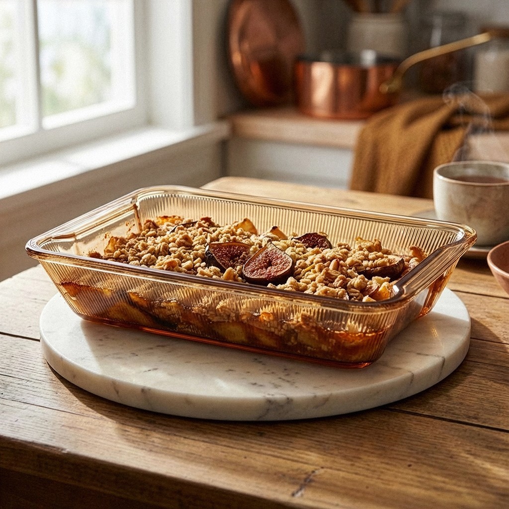 Прямокутна форма для запікання Fissman 26,8x15,5х5,8 см боросилікатне скло (16134)