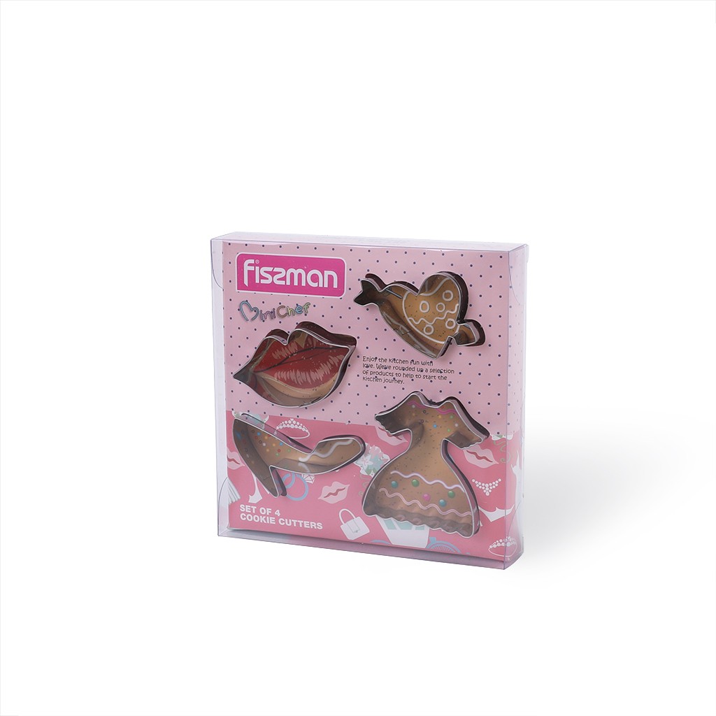 Набір форм для печива і випічки Fissman Girl 3 предмети (8568)