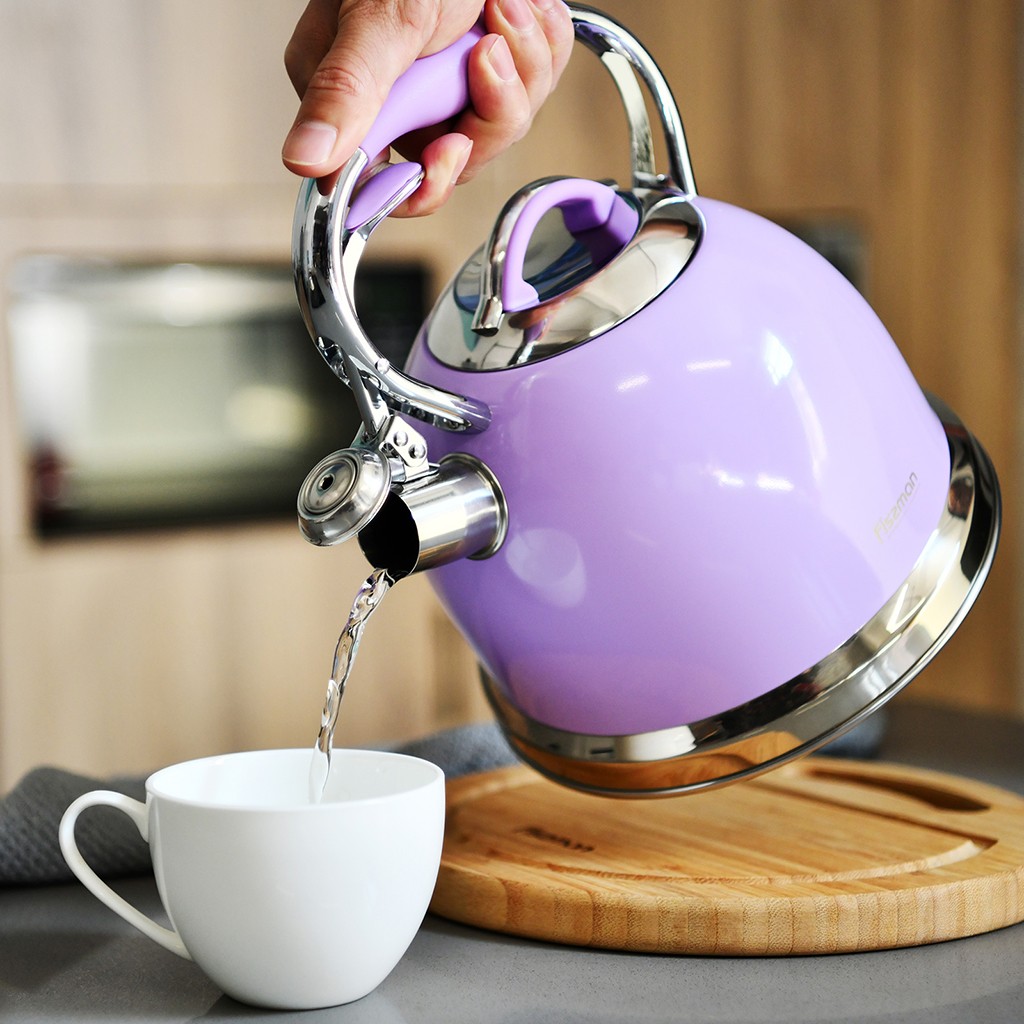 Чайник для плиты Fissman со свистком FELICITY 2,6 л (5960)
