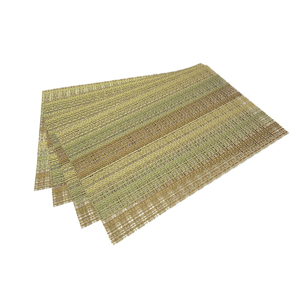 Комплект из 4 прямоугольных сервировочных ковриков Fissman для обеденного стола 45х30 см (0649)