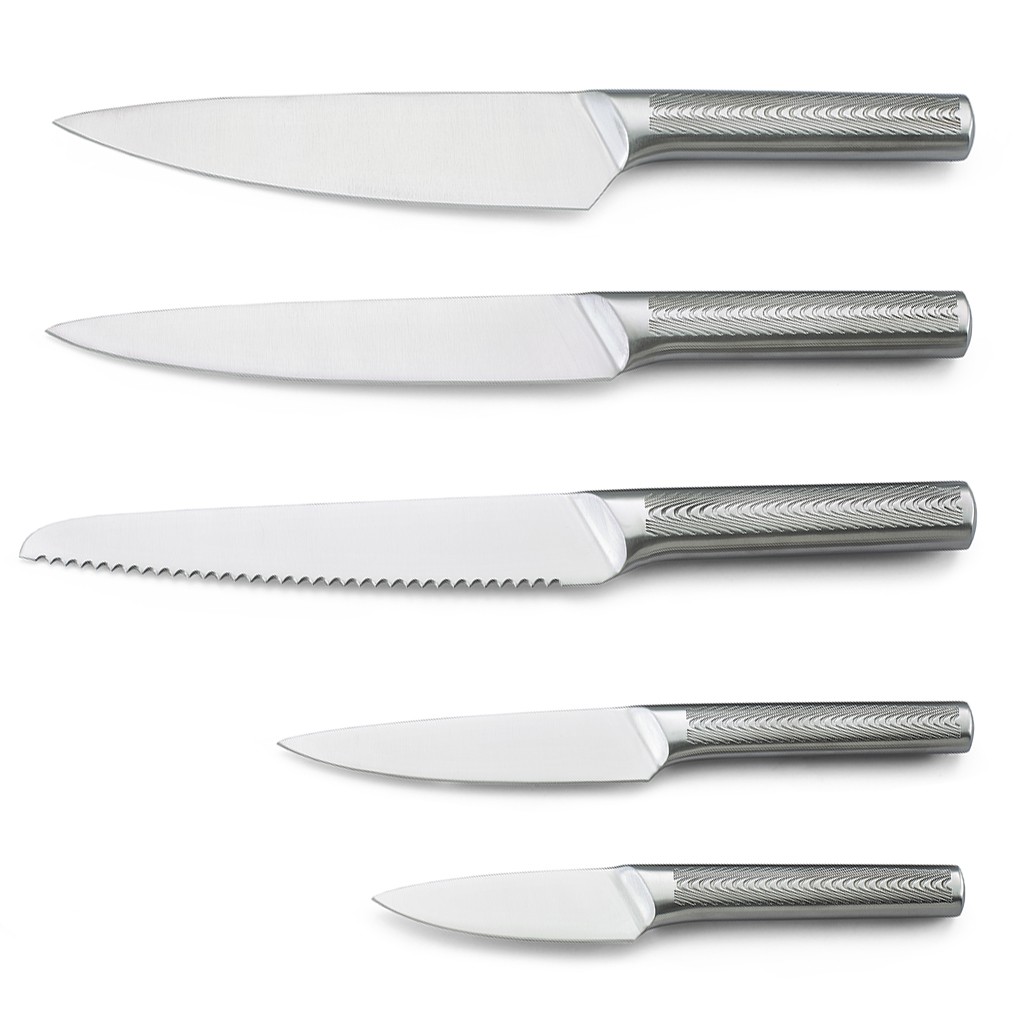 Набор ножей Fissman BREMEN 6 предметов с подставкой (2688)
