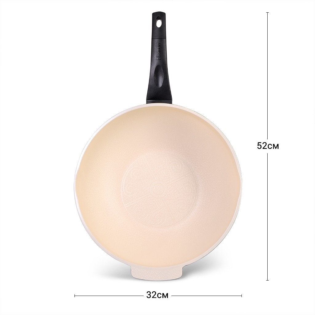 Сковородка глубокая ВОК Fissman OLYMPIC 32 см (4536)