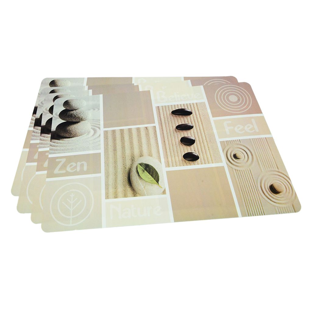 Комплект сервірувальних килимків Fissman для обіднього столу 4 шт 43,5x28,5 см (0652)