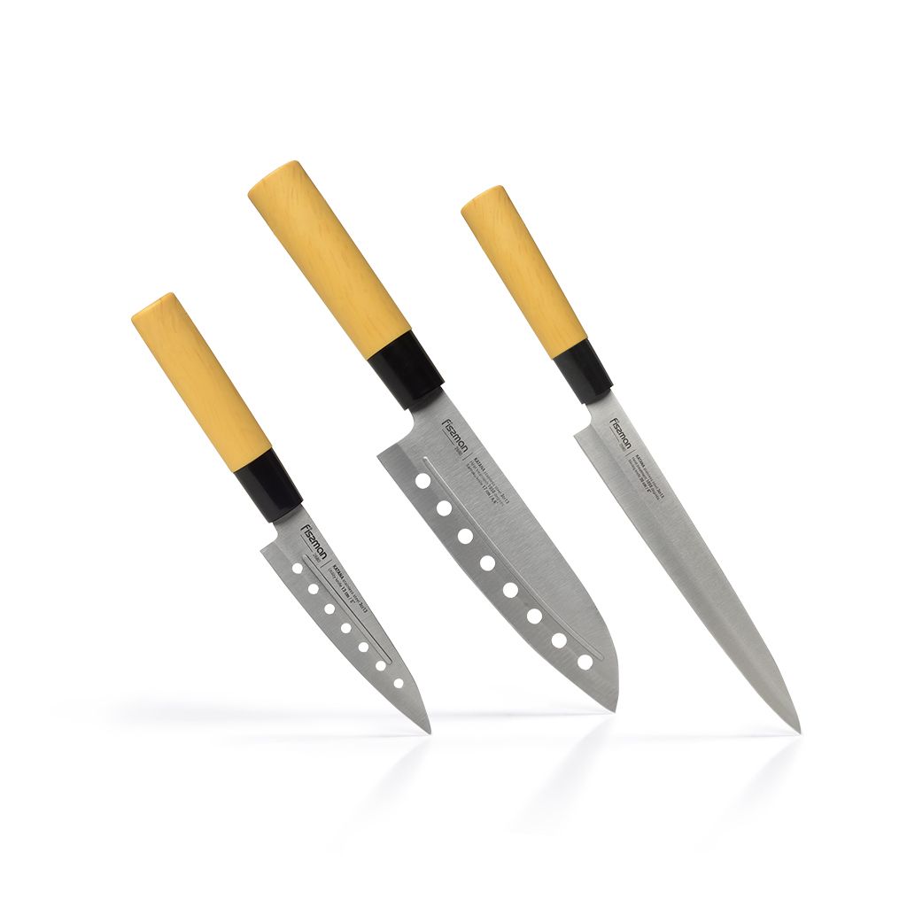 Набір ножів Fissman KATANA 3 предметів (2680)
