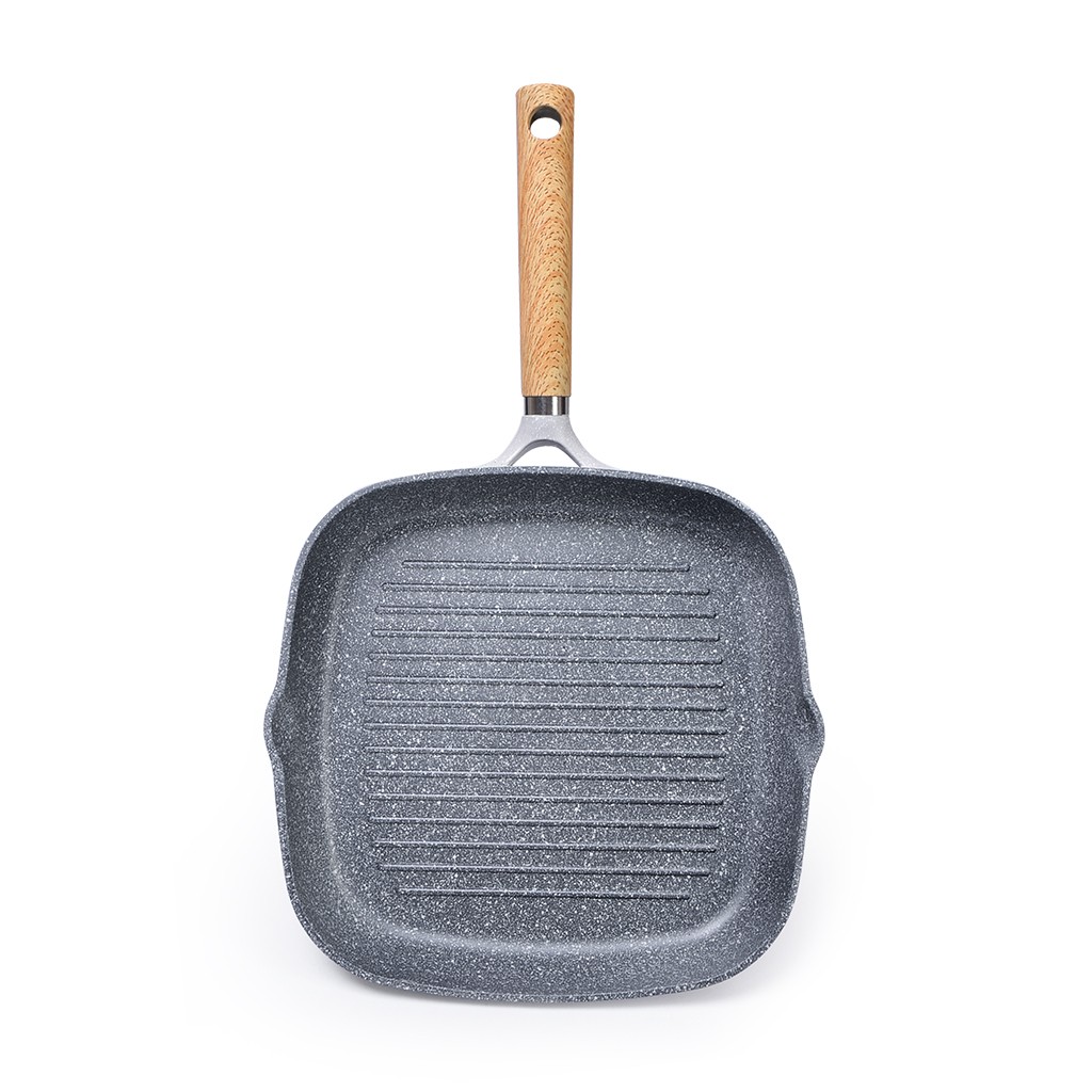 Сковородка-гриль Fissman SHADOW BORNEO 28x4,5 см (5069)