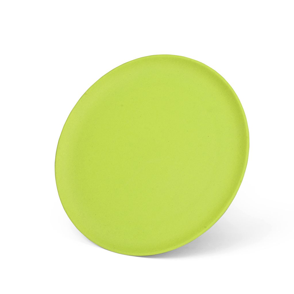 Тарілка плоска Fissman 28x1,2 см зелений (8980)
