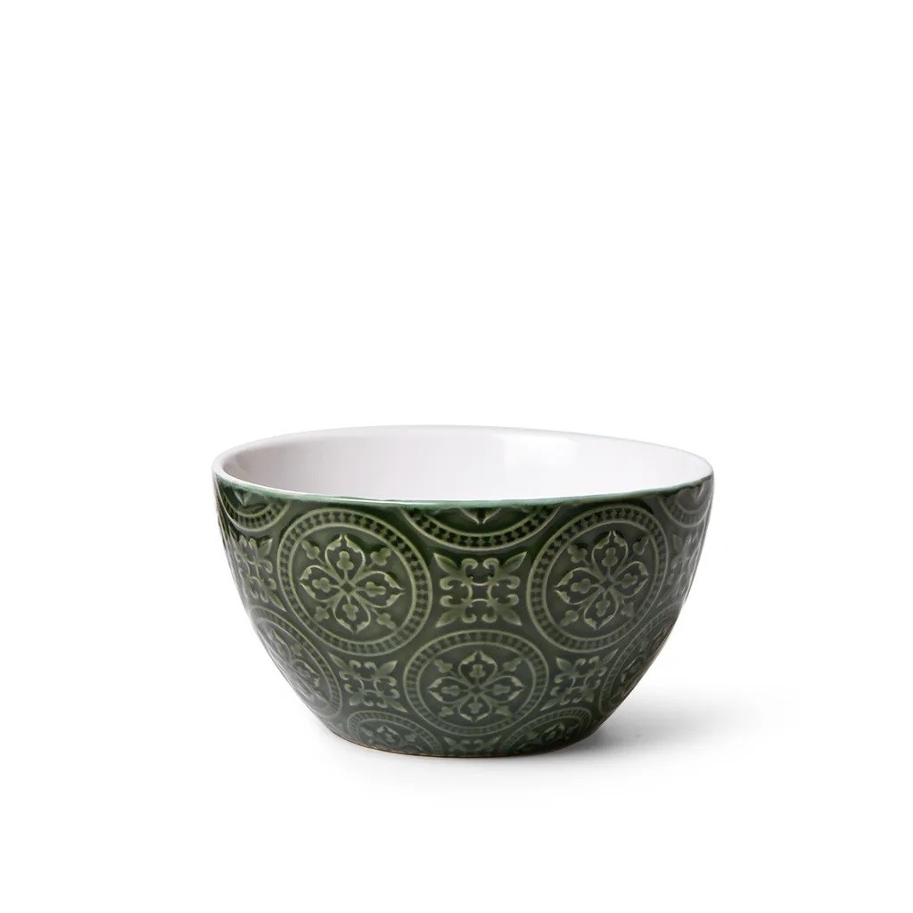 Пиала Fissman 14 см/640 мл, цвет зеленый керамика (6321)
