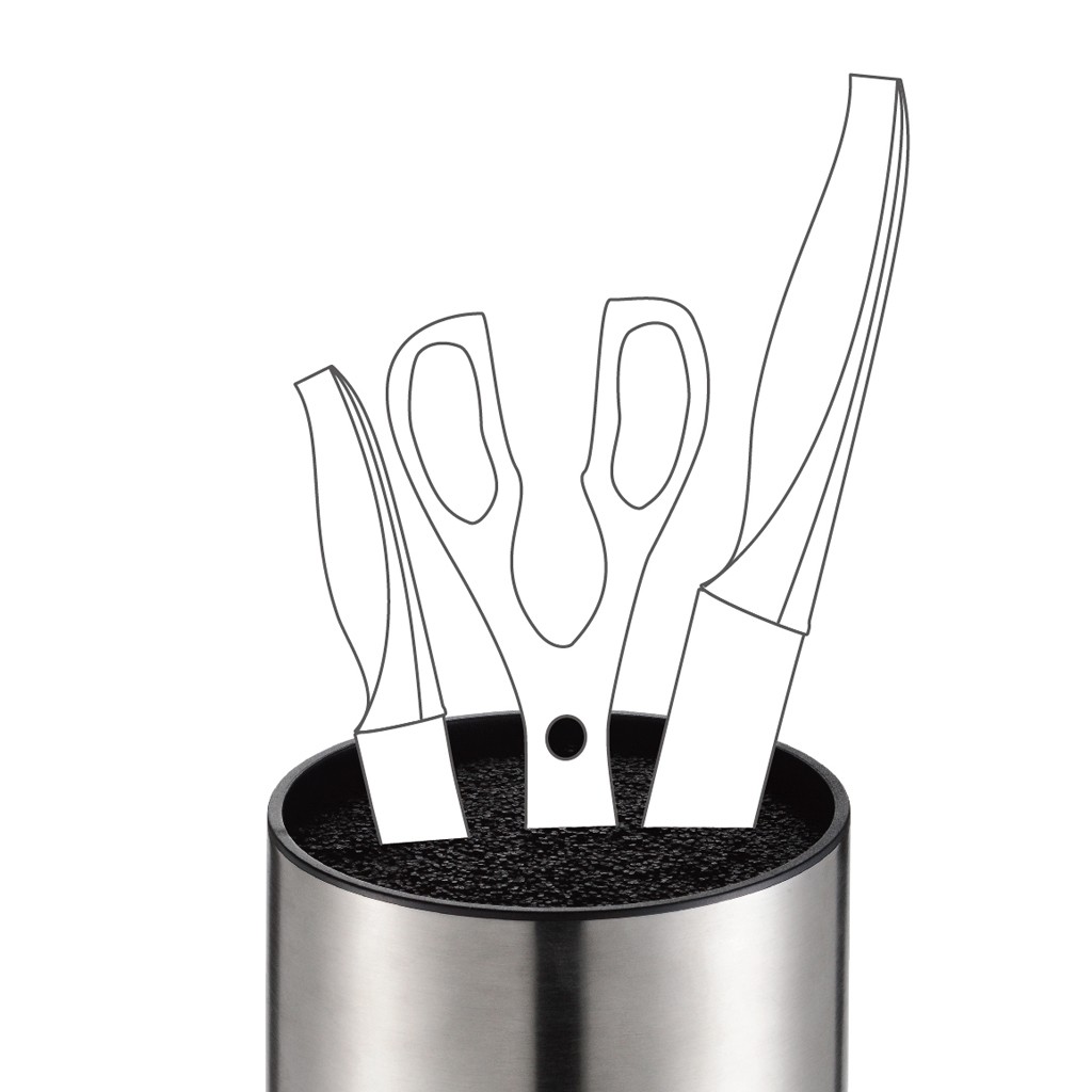 Подставка для кухонных ножей Fissman 11x22 см (2867)