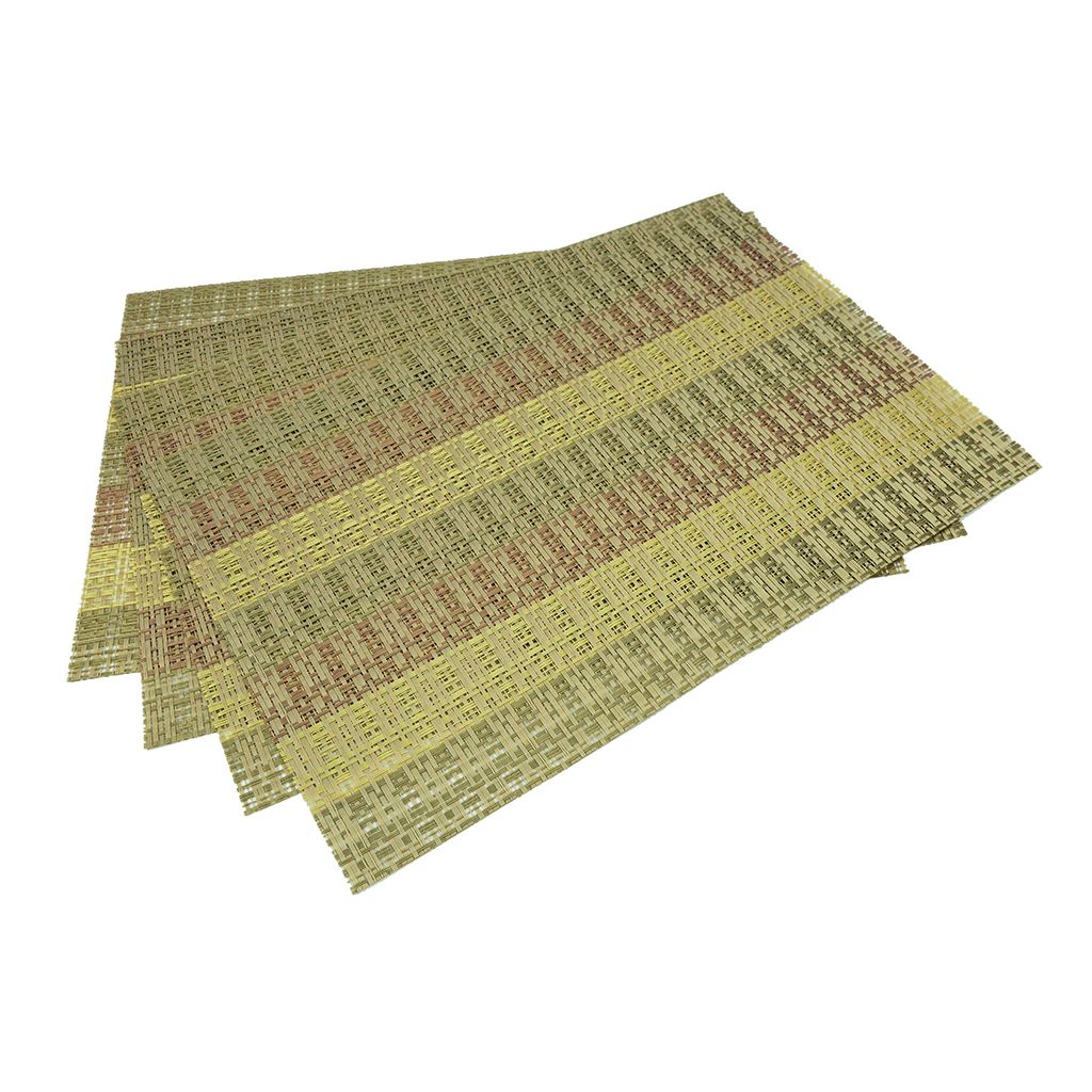 Комплект из 4 прямоугольных сервировочных ковриков Fissman для обеденного стола 45х30 см (0650)