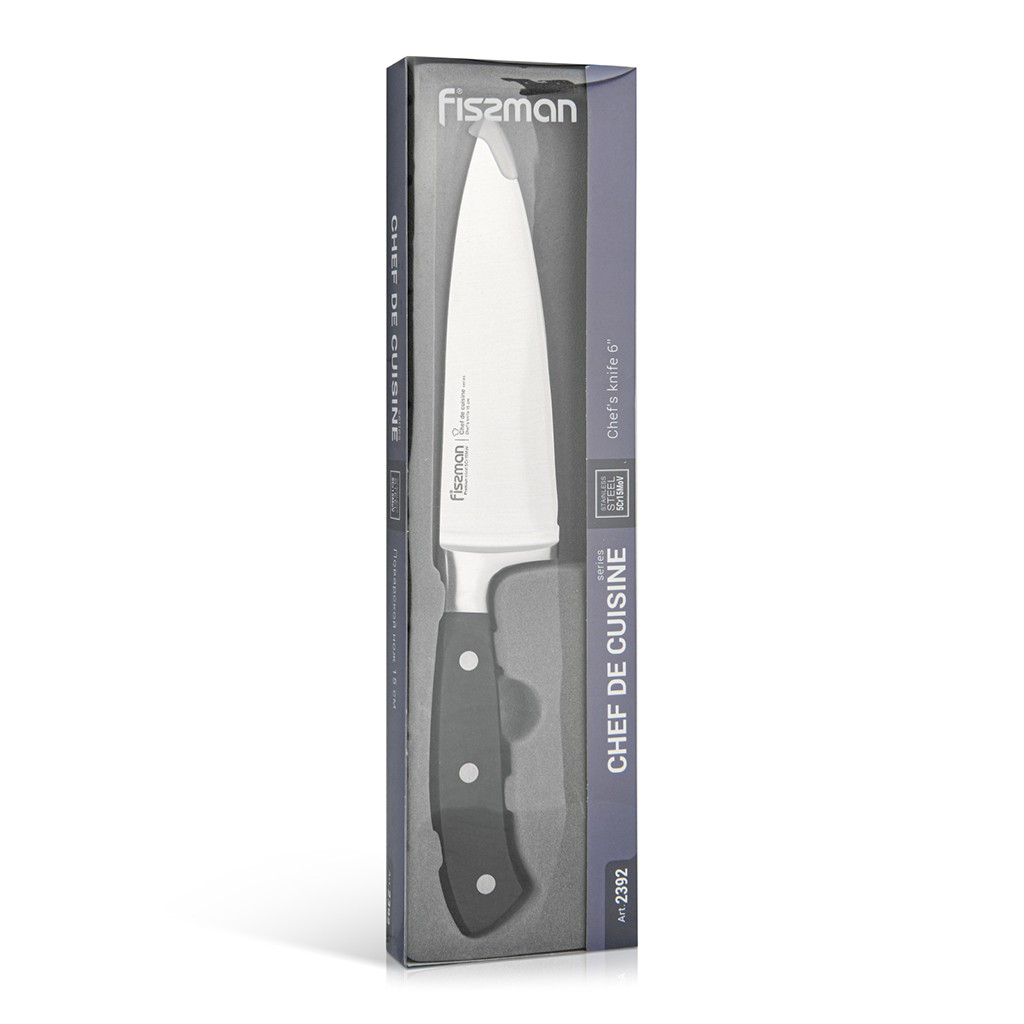 Нож поварской Fissman CHEF DE CUISINE 15 см (2392)