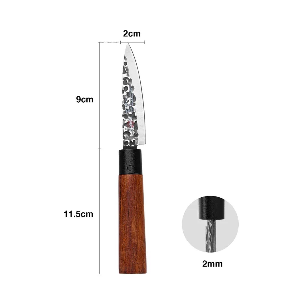 Овощной нож Fissman ITTOSAI 9 см (2578)