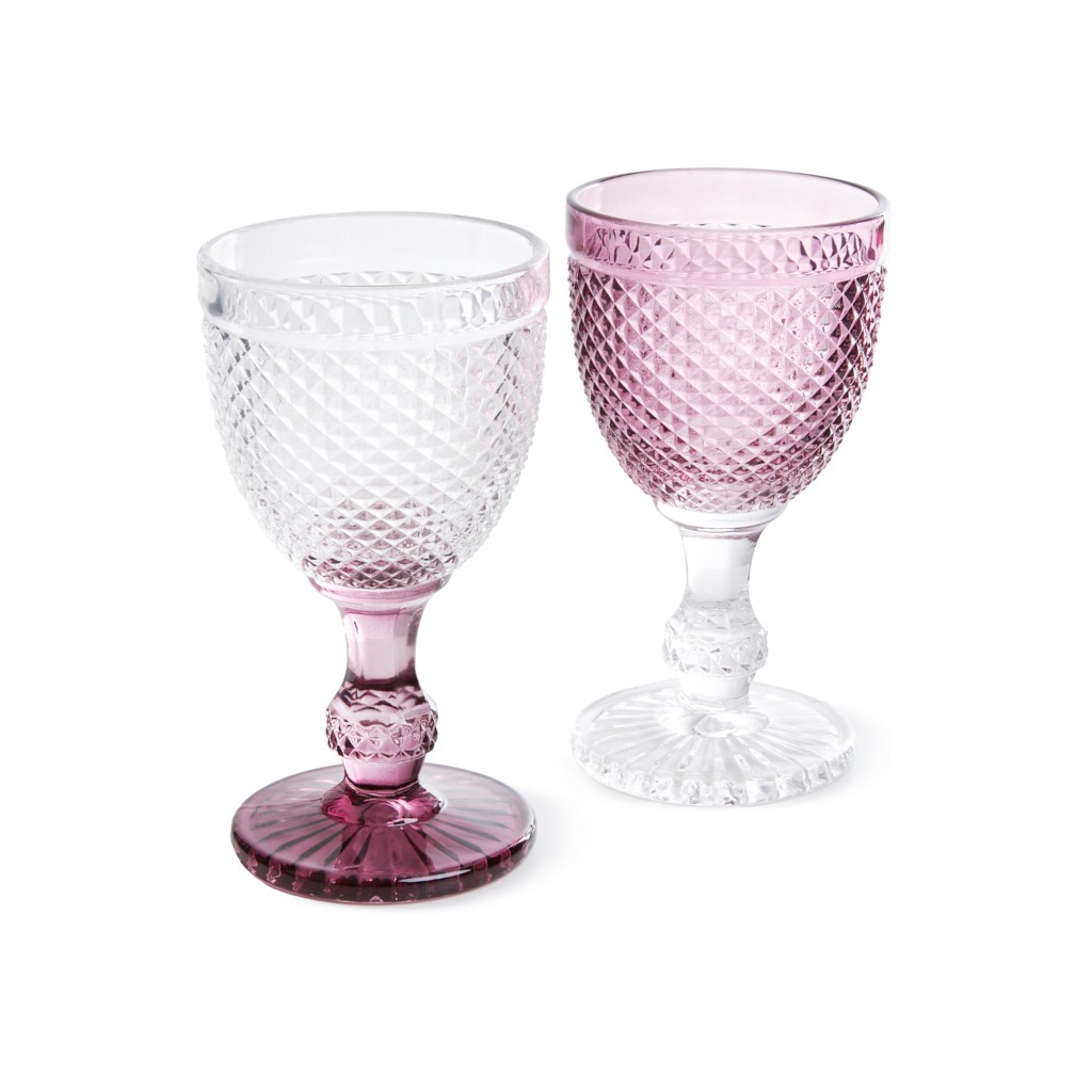 Набор из 2-х бокалов Fissman для вина 280 мл стекло (19089)