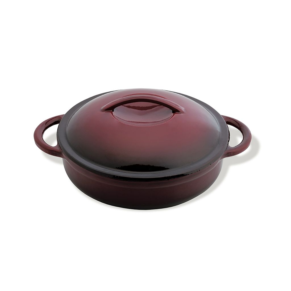 Низька кастрюля Fissman MIRACLE 28x7, 5 см / 4 л (4056)