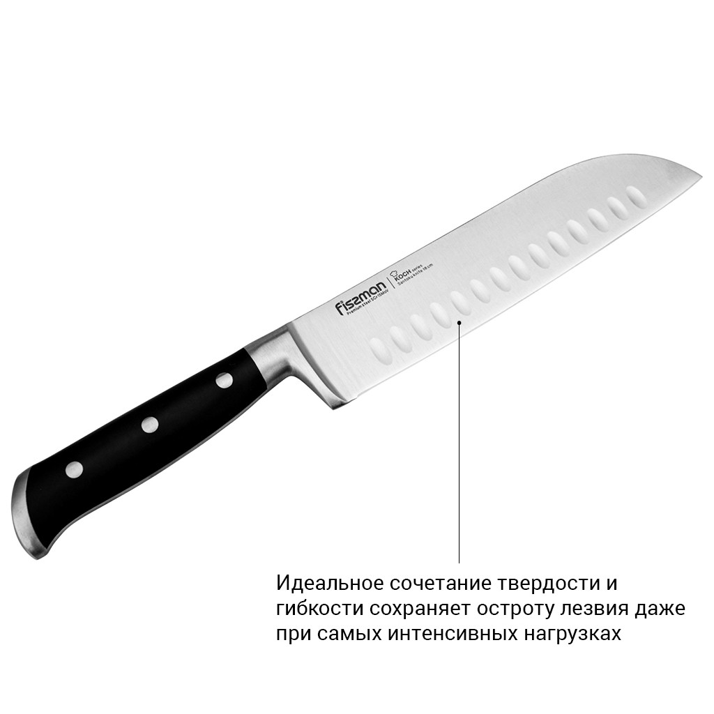 Нож сантоку Fissman KOCH 18 см (2384)