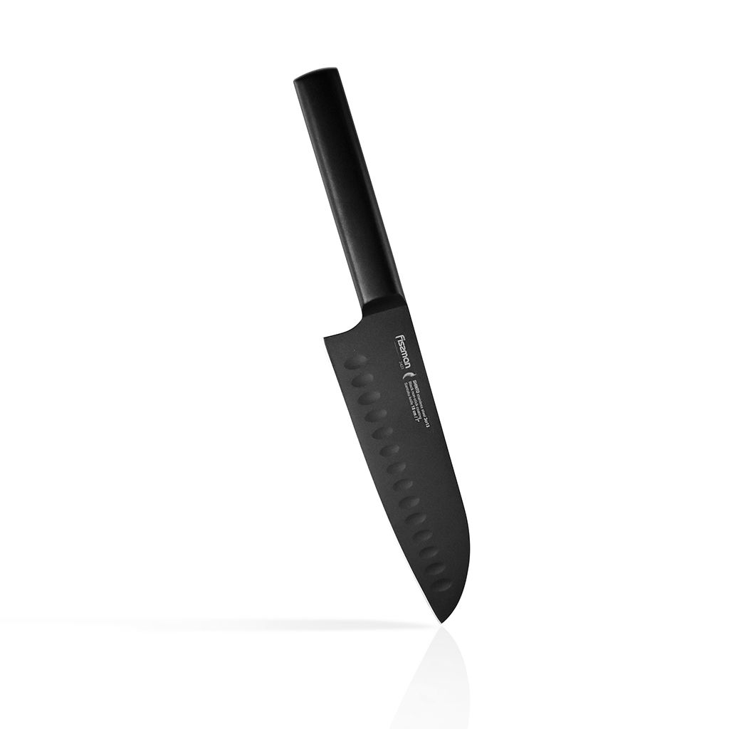 Нож Сантоку Fissman SHINTO black 18 см (2431)