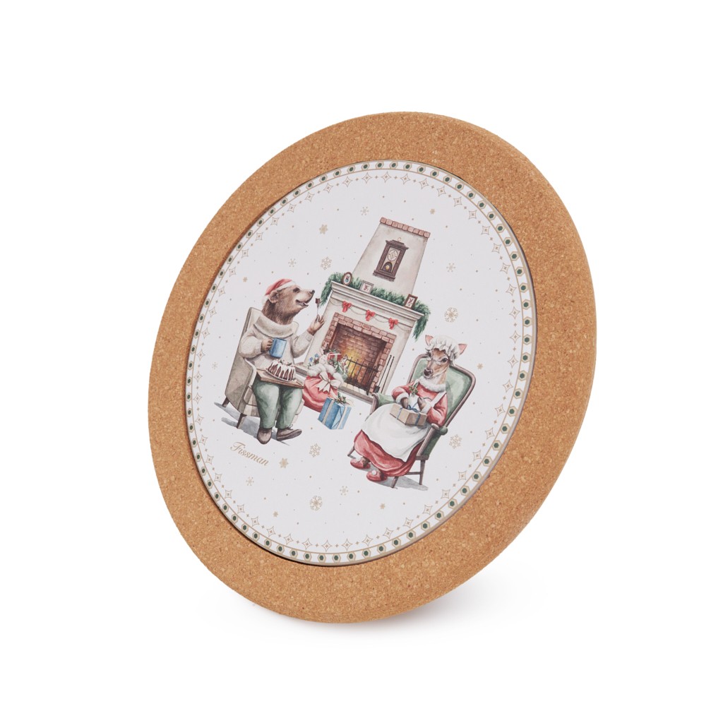 Подставка под горячее Fissman 20 см доломит (0154)