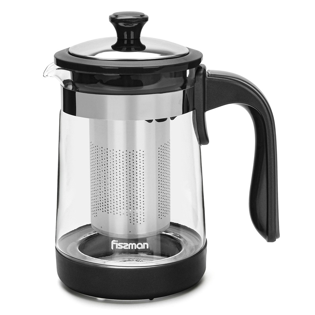Заварочный чайник Fissman 950 мл со стальным фильтром (6461)