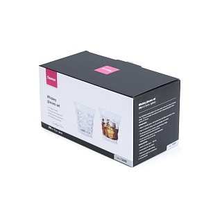 Набір з 2-х склянок Fissman для віскі 290 мл скло (13680)