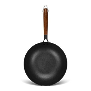 Сковорода - вок Fissman SEAGREEN 28x8 см/4 л с деревянной ручкой (4012) Сковорода - вок Fissman SEAGREEN 28x8 см/4 л с деревянной ручкой (4012)