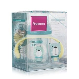 Бутылочка для кормления Fissman 260 мл с ручками (6908)