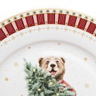 Тарелка Fissman 20 см MIRACLE фарфор (13753)