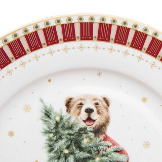 Тарелка Fissman 20 см MIRACLE фарфор (13753) Тарелка Fissman 20 см MIRACLE фарфор (13753)