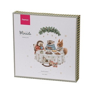 Тарелка Fissman MIRACLE 27 см фарфор (16012)