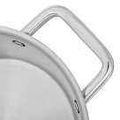 Каструля Fissman TIERNO 18x10,5 см / 2,2 л зі скляною кришкою нержавіюча сталь (5494)