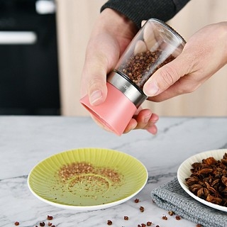 Мельница для соли и перца Fissman 13 см / 160 мл механическая цена за шт (8209)