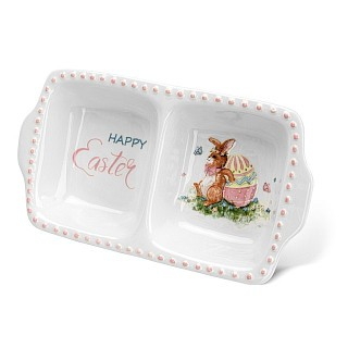 Минажница Fissman HAPPY EASTER 22,5х12,5 см доломит (0440)