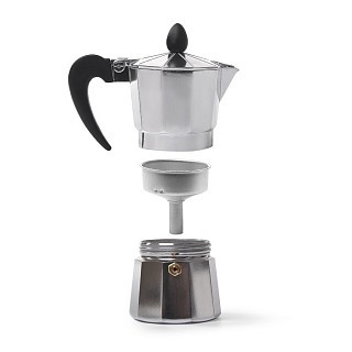 Гейзерная кофеварка Fissman на 2 порции / 120 мл с 2 чашками и 2 блюдцами алюминий (3324) Гейзерная кофеварка Fissman на 2 порции / 120 мл с 2 чашками и 2 блюдцами алюминий (3324)