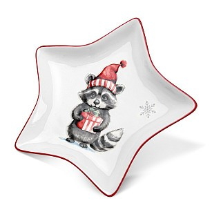 Блюдо у формі зірки Fissman 28,5х27 см доломіт (0367)