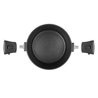 Кастрюля Fissman BRILLIANT 28x13,5 см / 7,1л со съемными ручками (14383) Кастрюля Fissman BRILLIANT 28x13,5 см / 7,1л со съемными ручками (14383)