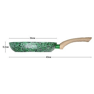 Сковорідка для смаження Fissman MALACHITE 26x5,2 см (4312)