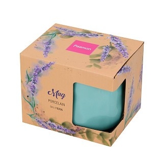 Кружка Fissman 580 мл фарфор (19206)