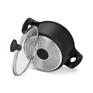 Каструля Fissman 20x9,3 см / 2,4 л EVOLUTION зі скляною кришкою литий алюміній з антипригарним покриттям (14580) Каструля Fissman 20x9,3 см / 2,4 л EVOLUTION зі скляною кришкою литий алюміній з антипригарним покриттям (14580)