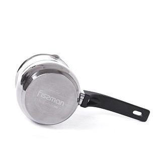 Турка для варки кофе Fissman 8x9 см / 500 мл с индукционным дном (3314) Турка для варки кофе Fissman 8x9 см / 500 мл с индукционным дном (3314)