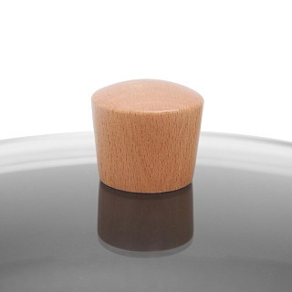 Сотейник Fissman SEAGREEN 28x8 см / 4 л зі скляною кришкою емальований чавун з антипр. покр. (4023)