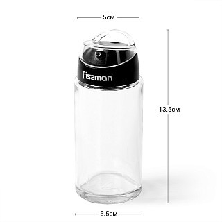 Набор бутылок для уксуса и масла. Fissman 2х170мл стекло (6415)