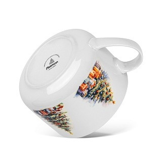Кружка Fissman 700 мл NEW YEAR фарфор (13764)