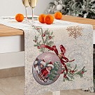 Новорічна ялинкова іграшка Fissman 5,4х5 см доломіт (0396)