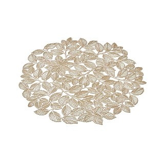 Сервировочный коврик Fissman круглый 38 см ПВХ цена за 1од (0725)