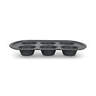 Форма для випічки 6-ти кексів Fissman 32x20x3,5 см вуглецева сталь з антипригарним покриттям (5679)