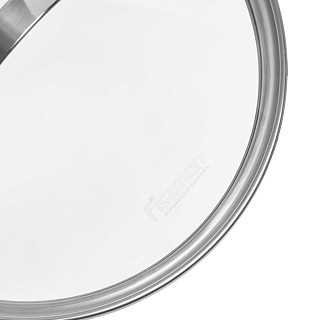 Каструля Fissman TIERNO 24x13,5 см / 5,25 л зі скляною кришкою нержавіюча сталь (5496) Каструля Fissman TIERNO 24x13,5 см / 5,25 л зі скляною кришкою нержавіюча сталь (5496)