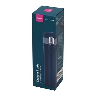 Термос-кухоль Fissman 450 мл зелений нержавіюча сталь (9878)