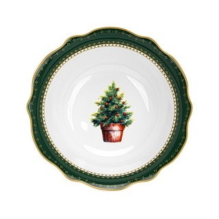 Салатник Fissman 15,5x5 см CHRISTMAS EVE порцеляна (13758) Салатник Fissman 15,5x5 см CHRISTMAS EVE порцеляна (13758)