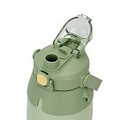 Термос Fissman 800 мл, колір зелений нержавіюча сталь (9863)