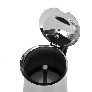 Гейзерная кофеварка Fissman на 9 порций / 450 мл нержавеющая сталь (3241) Гейзерная кофеварка Fissman на 9 порций / 450 мл нержавеющая сталь (3241)