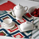 Заварювальний чайник Fissman ALEKSA 1100 мл порцеляна (3903)