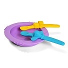 Детская миска Fissman 17 см с ложечками (7169)